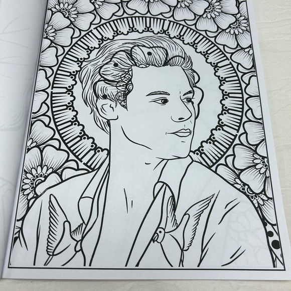 Harry Styles coloring book - Picture 2 of 2